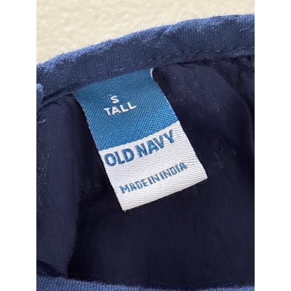 Old Navy Women Small Tall Sleeveless Tasseled Color Block  Maxi Swing Dress - Picture 3 of 8